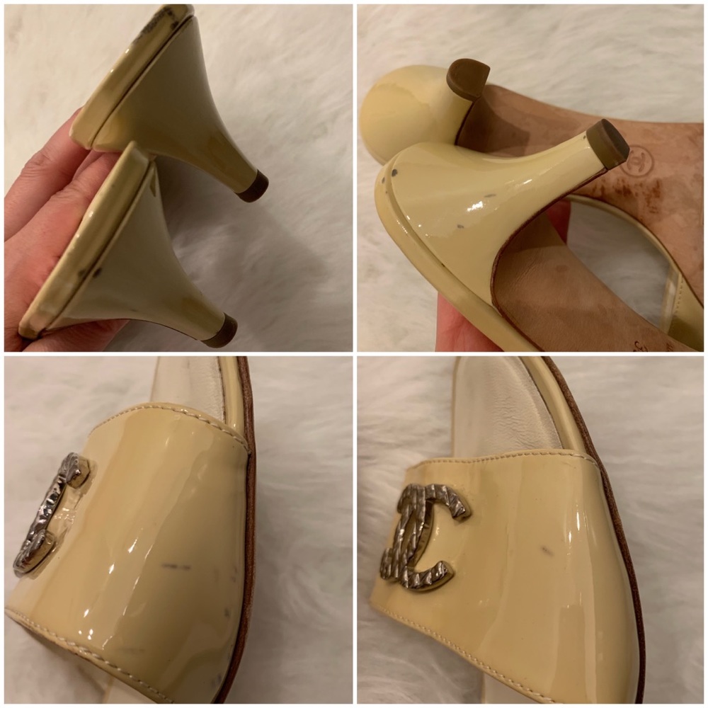 💚CHANEL sandals slides mules 39 (fits like 8) - Picture 8 of 8